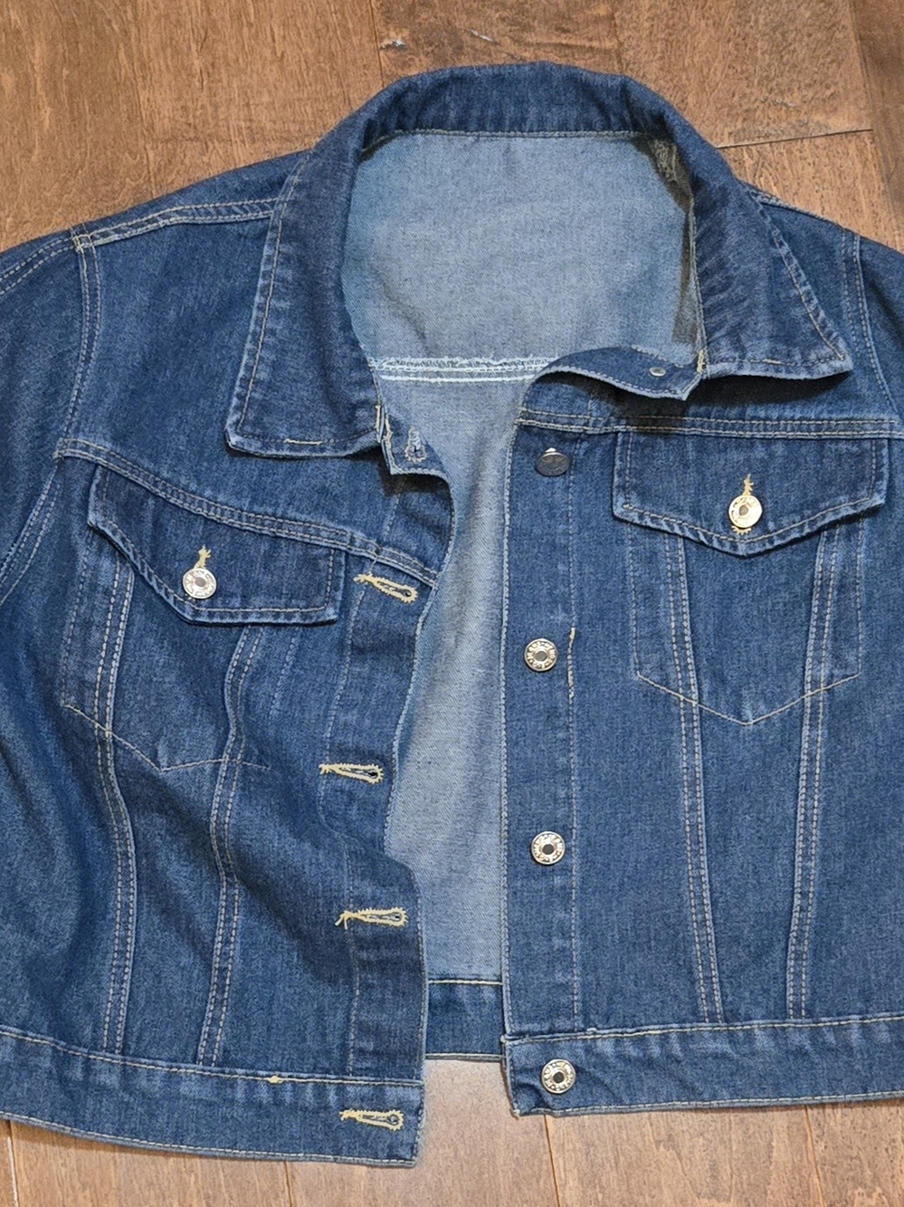 Classic Men's Denim Jacket - Blue